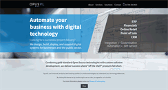 Desktop Screenshot of opusvl.com