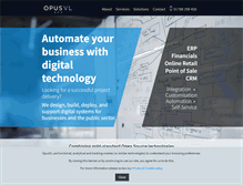 Tablet Screenshot of opusvl.com